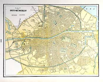 Map of the City of Dublin