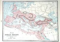 Map of the Roman Empire in the Second and Third Centuries A.D.