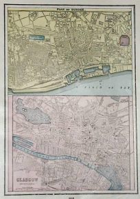Plan of Dundee / Glasgow (Scotland)