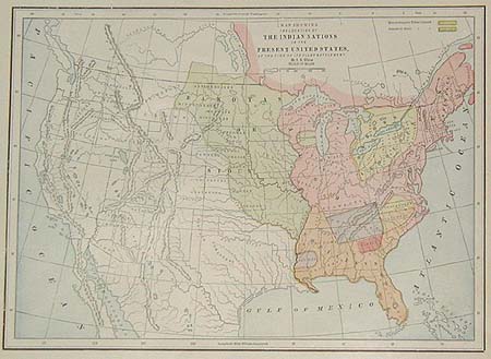Map Showing the Territorial Growth of the United States
