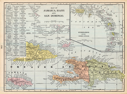 Map of Jamaica