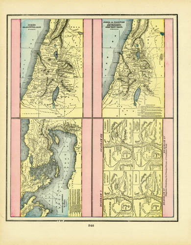 Judea / Palestine / Voyages of St. Paul / Crucifixion Week
