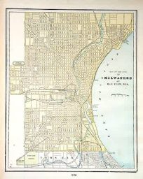 Map of the City of Milwaukee
