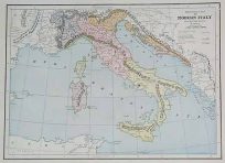 Historical Map of Modern Italy