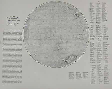 Selenographic Map of the Whole Visible Hemisphere of the Moon
