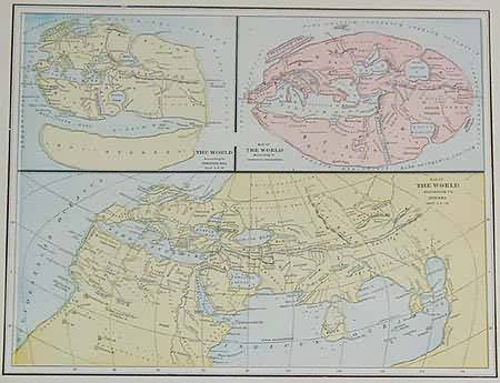 Three Views of the World According to Pomponius