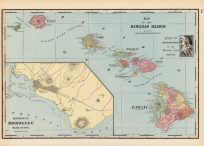 Map of the Hawaiian Islands