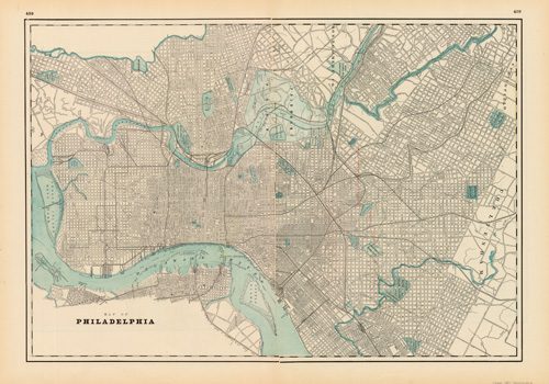 Map of Philadelphia