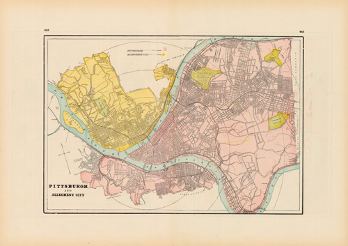 Pittsburgh and Allegheny City Pittsburgh and Allegheny City