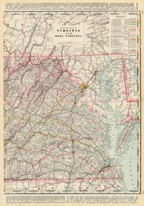Eastern Part of Virginia & West Virginia