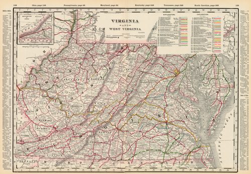 Virginia and West Virginia