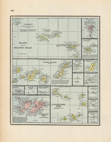 Islands in the Atlantic Ocean Islands in the Atlantic Ocean