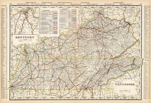 Kentucky and Tennessee