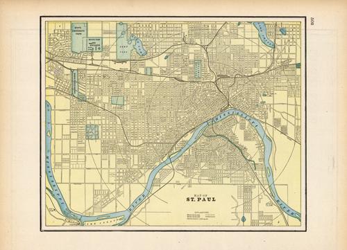 Map of St. Paul