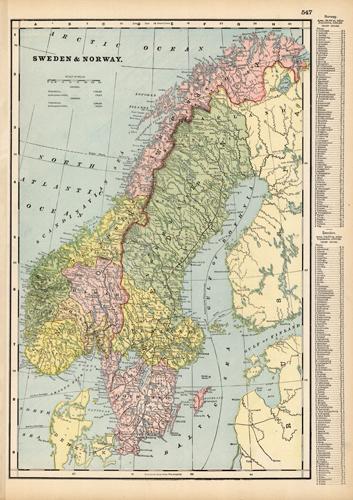 Sweden and Norway