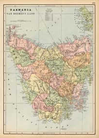 Tasmania or Van Diemens Land '