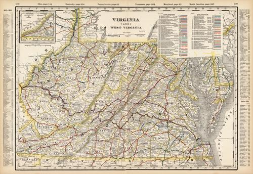 Virginia and West Virginia