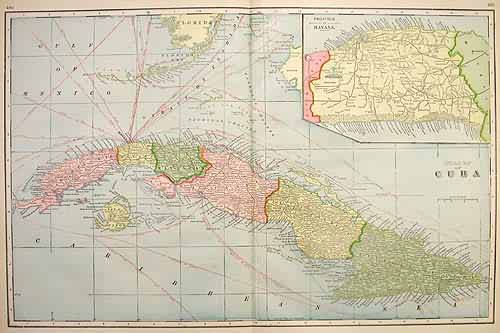 Official Map of Cuba