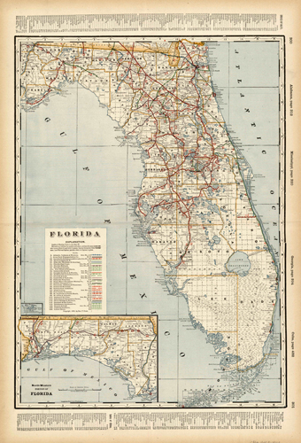 Florida (Railroad Map)