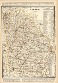 Georgia (Railroad Map)