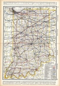 Indiana (Railroad Map)