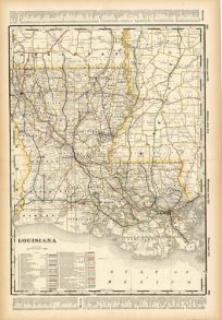 Louisiana (Railroad Map)
