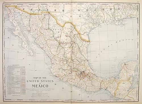 Mexico (Railroad Map)