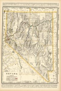 Nevada (Railroad Map)