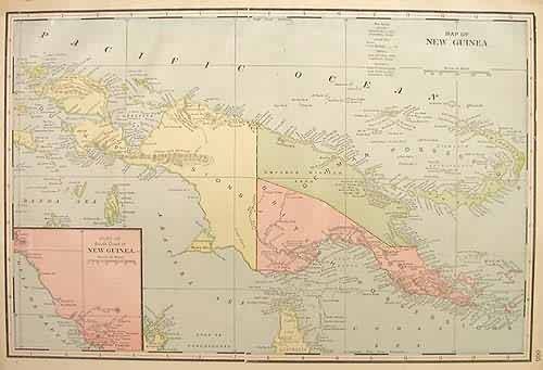 Map of New Guinea