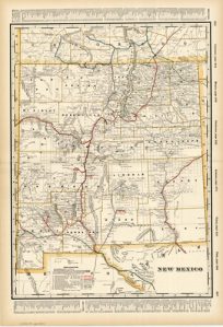 New Mexico (Railroad Map)