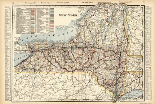 New York (Railroad Map)