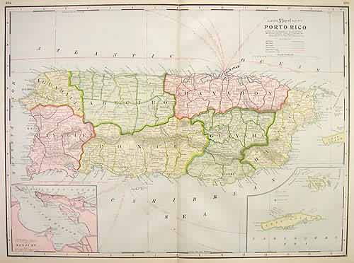 Map of Porto Rico Map of Porto Rico