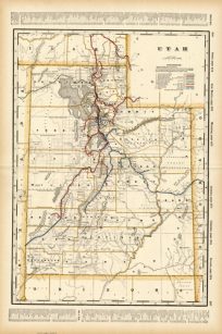 Utah (Railroad Map)