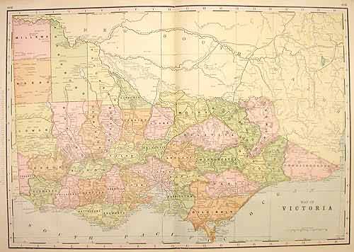 Map of Victoria