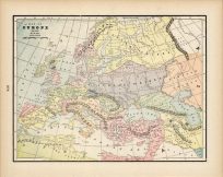 Map of Europe A.D. 500