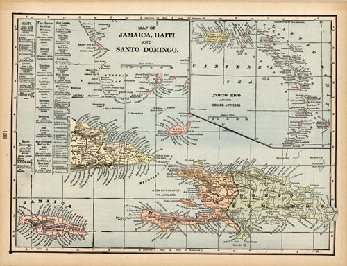 Map of Jamaica Map of Jamaica