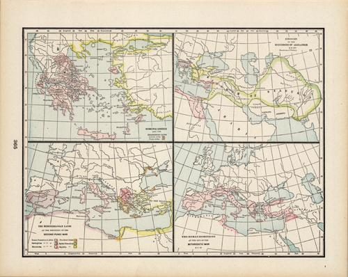 Kingdoms of the Successors of Alexander B.C. 300 (et.al.)