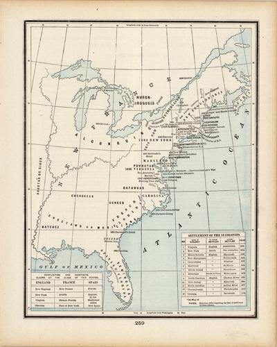 Period II 1607 to 1673 - 66 Years - Settlement