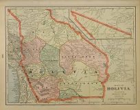 Map of Bolivia