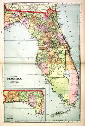 Map of Florida