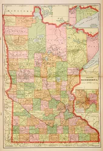 Map of Minnesota
