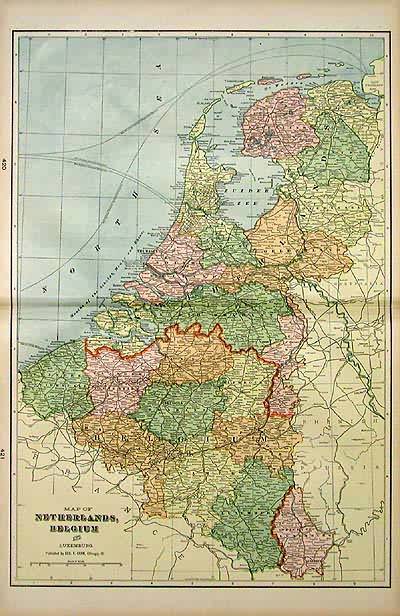 Map of Netherlands