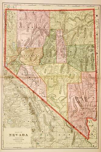 Map of Nevada