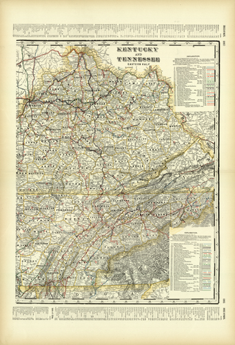 Kentucky and Tennessee Eastern Half