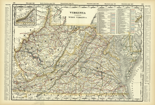 Virginia and West Virginia
