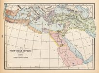 Map of the First Great Empires B.C. 3000 - 500
