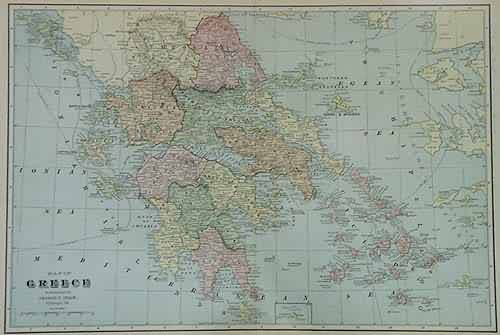 Map of Greece Map of Greece