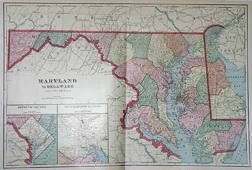 Maryland and Delaware