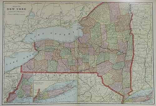 Map of New York