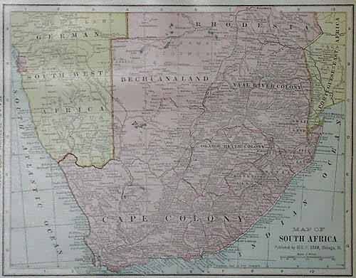 Map of South Africa